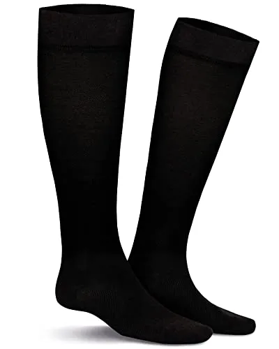 KUNERT Herren Kniestrümpfe Fly&Care® Stützklasse III effektive Stützwirkung Brown-mel. 8210 49-50