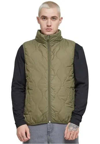 Urban Classics Men's TB7012-Mens Super Light Bubble Vest - Herren-Westen, ultraleichte Steppweste mit optimaler Isolierung für unbeschwerten Komfort und vielseitige Kombinierbarkeit.