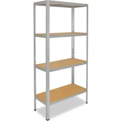 shelfplaza Schwerlastregal HOME, 180x80x60cm - Stabilität für jeden Raum - Schwerlastregal mit 4 Böden, Tragkraft bis 175 kg pro Boden. Ideal für Keller, Garage und mehr. Individuelle Produktion in Deutschland für höchste Qualität.