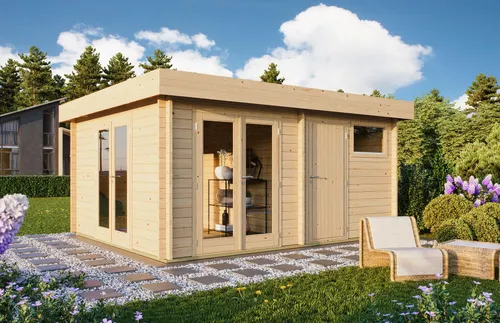 Fjordholz Gartenhaus Modell Holm 44