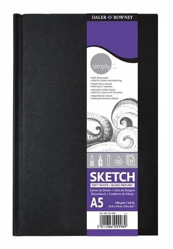DALER ROWNEY SIMPLY SKIZZENBUCH A5 SKIZZEN-BUCH
