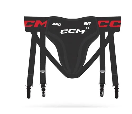 CCM Tiefschutz Combo Pro 3in1 Jock mit Straps Senior Senior S
