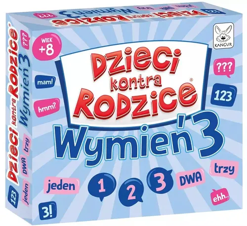 Dzieci kontra Rodzice. Wymień 3 Kangur 5907758708606