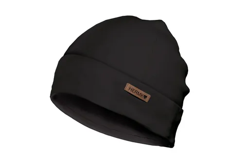 HERMKO Beanie 881210 881210 Bequeme Kinder Mütze 100% Bio-Baumwolle Übergangszeit Beanie