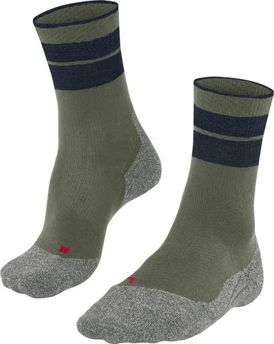 FALKE Sportsocken TK Stabilizing Herren Socken - Wandersocken mit Kompressionszonen für erhöhte Stabilität und Schutz vor Umknicken. Ideal für Trekking im Mittelgebirge, mit thermoregulierender Merinowollmischung für optimale Wärme und Komfort.