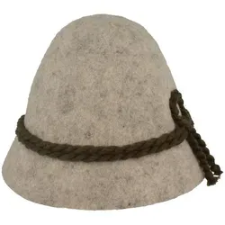 Breiter Filzhut grau 62