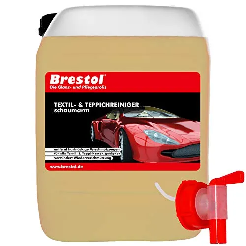 TEPPICHREINIGER maschinell 5 Liter inkl. Auslaufhahn 51 mm von Brestol