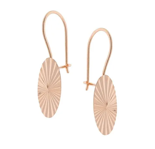 Rotgold-Ohrringe von Golders