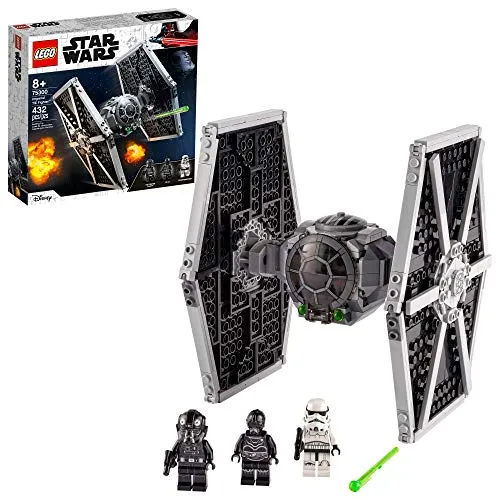 LEGO 75300 Star Wars Imperial TIE Fighter Spielzeug mit Sturmtruppler und Piloten als Minifiguren aus der Skywalker Saga