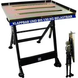 Klappbarer Schweißtisch von NTG