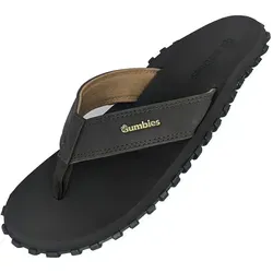 Gumbies Unisex Vegovert Flip Flops - 45 - Brown