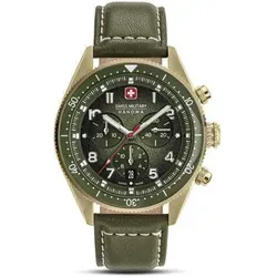 Swiss Military Hanowa Greyhound Chrono Herrenuhr - Armbanduhren mit präzisem Quarzwerk und sportlichem Design – ideal für aktive Männer, die Stil und Funktionalität schätzen.
