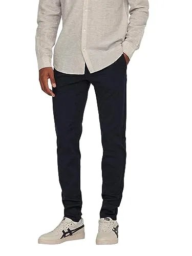 pieces Chinohose - Stretch - Slim Fit - ONSMARK SLIM 0209 MELANGE PANT