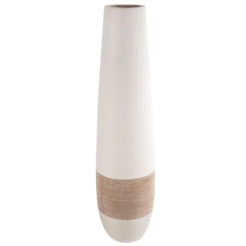 GILDE Keramik Bodbehälter Olbia in beige von GILDE