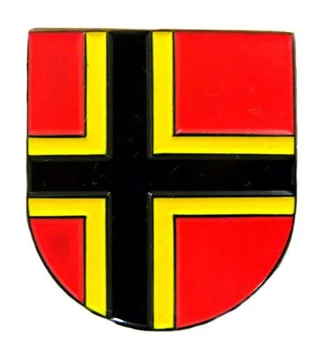 FahnenMax® Pin Deutscher Widerstand Wappen Anstecker Anstecknadel