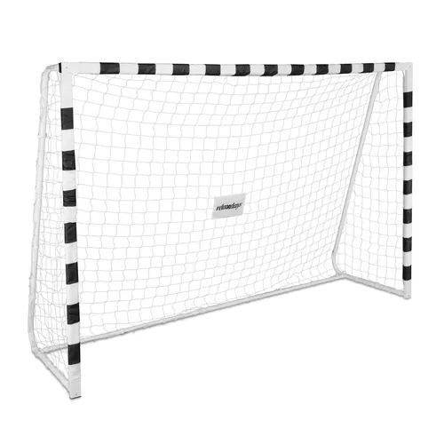 Relaxdays Fußballtor XXL für Garten und Sport, 200x300x90 cm - Fußballtor XXL für Kinder & Erwachsene, ideal für spannende Spiele im Garten. Stabil und einfach aufzubauen, perfekt für ganzjährigen Spielspaß!