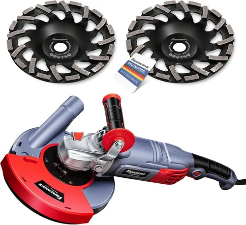 Fanzwork Winkelschleifer 1750W Betonschleifer Set