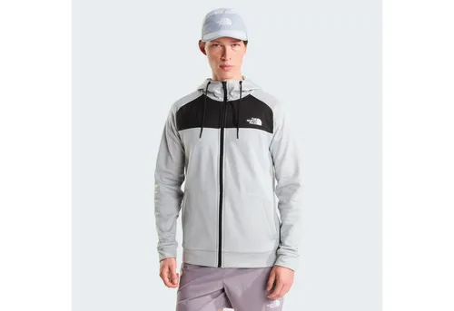 THE NORTH FACE Reaxion Fleece Kapuzenpulli - Herren-Sweatjacke aus kuscheligem Fleece, bietet Wärme bei Trainingseinheiten in der Übergangszeit und hat praktische offene Taschen.