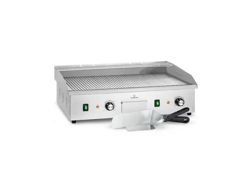 Grillmeile 4400 Elektrogrill Plancha 2x2200W - Grill für perfekte BBQs: Hochwertige Edelstahl-Oberfläche, große Grillfläche von 73x42 cm und leistungsstarke 2x2200W für gleichmäßige Hitzeverteilung.
