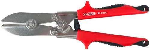 KS Tools Rohr-Einziehzange, gerade, 265 mm - Elektrikerwerkzeuge für einfaches Verbinden von Blechrohren. Die Zange verjüngt Rohrenden schnell und präzise – ideal für Lüftungs- und Abzugsrohre.