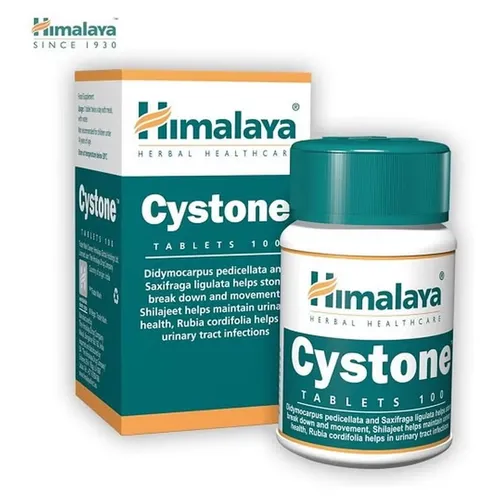 Himalaya Cystone, 100 Tabletten - Nierengesundheit - Pflanzliche Heilmittel zur Unterstützung der Nierengesundheit mit natürlichen Inhaltsstoffen. Ideal für Erwachsene, unisex, in praktischer Tablettenform.