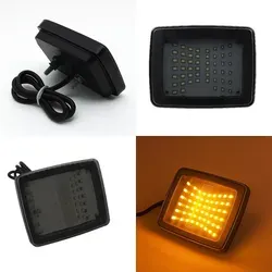 LED-Positionsleuchte orange mit 70 LEDs, 12–24 V