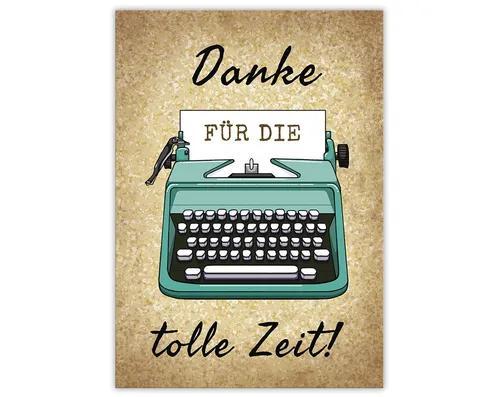 JUNAPACK Abschiedskarte mit Umschlag XXL A4 lustige Klappkarte Jobwechsel Kündigung Kollegen, Made in Germany: Hochwertige Produktion mit bester Verarbeitung.