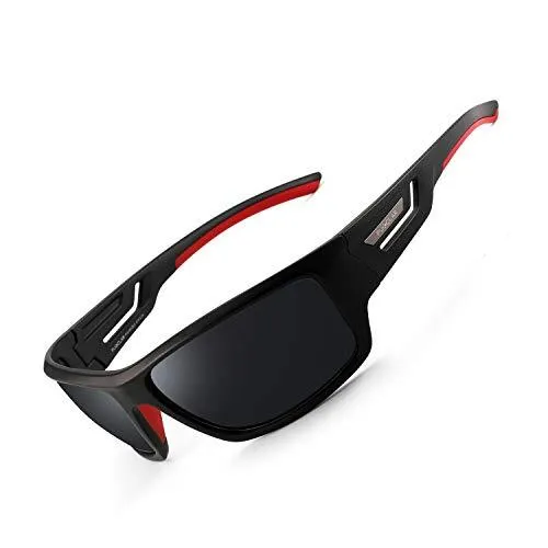 ✅​Herren Sportbrille Polarisierte Sonnenbrille Fahrerbrille UV400 Schutz Cat3