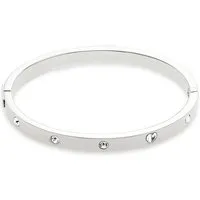 Guido Maria Kretschmer Jewelry GMK Collection Damen-Armreif aus Edelstahl mit Zirkon - Elegantes Armband für Damen, zeitloses Design mit funkelndem Zirkon, perfekt für jeden Anlass.