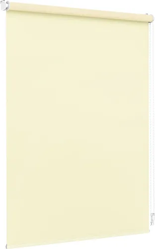 JALOUSIESCOUT Rollo Lichtdurchlässig mit Klemmmontage, 30 x 100 cm, creme ohne Bohren - Praktisches Klemmrollo für Fenster und Türen, lichtdurchlässig, einfach zu montieren ohne Bohren. Ideal für flexiblen Sonnenschutz und Sichtschutz in jedem Raum.