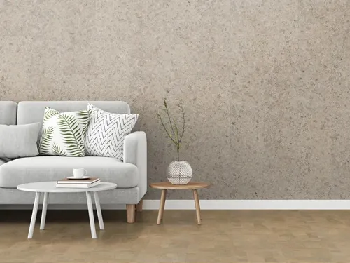 Kork Wandfliese MAT Limestone 600 x 300 mm mit CORKGUARD - Hochwertige Kork-Paneele für stilvolle Wandgestaltungen. Mit geprüfter CORKGUARD-Beschichtung für erhöhte Langlebigkeit und einfache Pflege. Ideal für kreative Wohnraumgestaltungen.