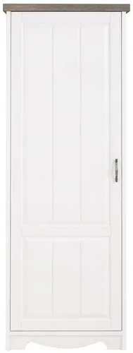 Home affaire Garderobenschrank grau|weiß – Eleganter Stauraum