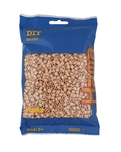 Hama Midi Bügelperlen - Beige 201-27 Ø 5 mm Hama Perlen Steckperlen Beads 3000