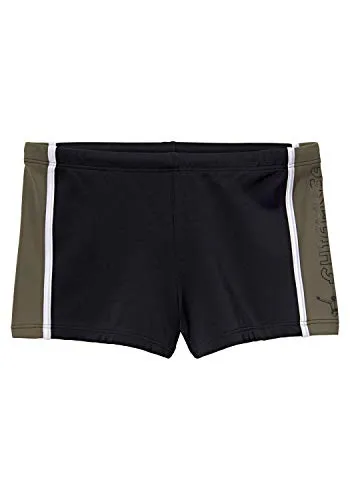 CHIEMSEE Herren Boxer-Badehose, Gr. 6, Schwarz von Chiemsee