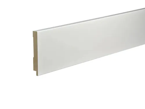 Sockelleiste Topline MDF lackiert uni weiß