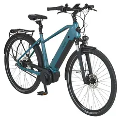 Prophete E-Bike Cityrad Geniesser 5.0 mit 7 Gang Shimano Nexus - Erlebe mit dem Prophete Geniesser 5.0 ein dynamisches Fahrgefühl dank wartungsarmem Riemenantrieb und leistungsstarkem Mittelmotor. Ideal für lange Fahrten mit bis zu 170 km Reichweite und umfassender Sicherheitsausstattung.