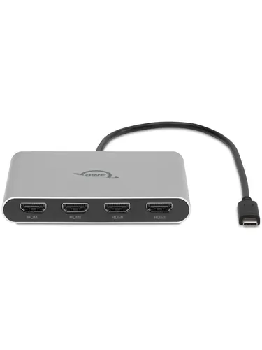 OWC USB-C Quad HDMI 4K Display Adapter with DisplayLink USB-Hubs - 4 - silber