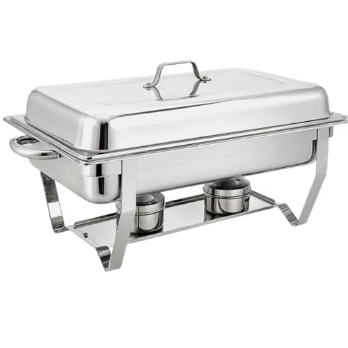 Produktbild Speisenwärmer Chafing Dish 11 Liter aus Edelstahl