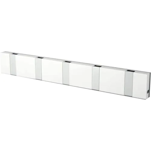 Knax Lite 5 Hakenleiste in Weiß in weiß von KNAX