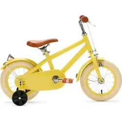 Generation Retro 12 Zoll Gelb – Kinderfahrrad - Gelb