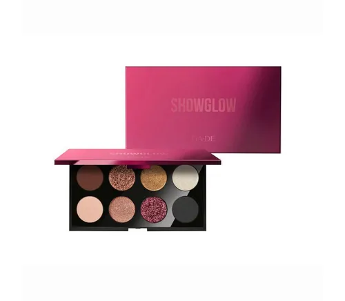 GA-DE Showglow Lidschatten-Palette - Glamouröse 8-Farben Lidschattenpalette für vielseitige Looks – mit hochpigmentierten Nuancen von Erdtönen bis strahlendem Gold. Ideal für einen langanhaltenden und faltenfreien Halt, perfekt für jeden Anlass.