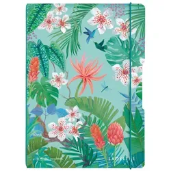 Herlitz Ladylike Jungle Notizbuch A4 80 Blätter Grün, Mehrfarbig