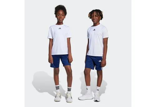 adidas Sportswear Trainingsanzug J TR-ES 3S SET (2-tlg) weiß 176 - Trainingsbekleidung, sportlicher 2-teiliges Set aus 100% Polyester für optimalen Tragekomfort und Bewegungsfreiheit beim Sport.