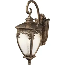 Wandleuchte Fleur Schwarz/Gold - Elegante Wandlampe - Lampen, stilvolle Wandleuchte in Schwarz/Gold, max. 60 Watt, ideal für eine gemütliche Atmosphäre.