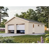 Elementgarage Andre 44,7 m² mit Sektionaltor