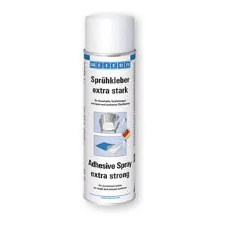 WEICON Sprühkleber 1180150, 500ml – Extra starker, transparenter Universalkleber - Universalkleber für vielseitige Anwendungen auf Holz, Metall, Textil und mehr. Der praktische Dosiersprühkopf ermöglicht eine präzise Anwendung. Hohe Temperaturbeständigkeit und schnelle Aushärtung für zuverlässige Ergebnisse.