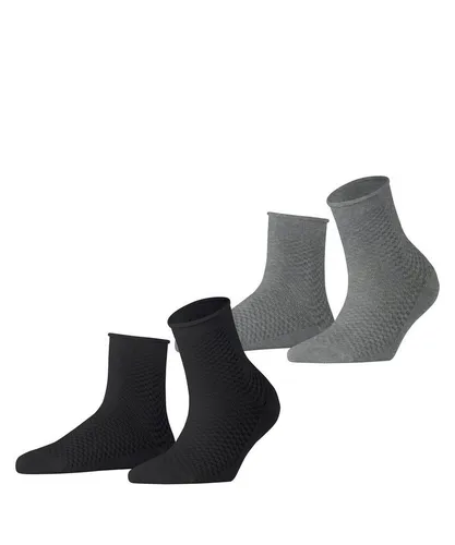 Esprit Kurzsocken Fine Mesh 2-Pack (2-Paar)