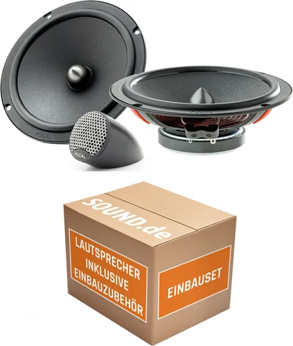 Lautsprecher Boxen Focal ISU165 | 16,5cm 2-Wege System Auto Einbauzubehör