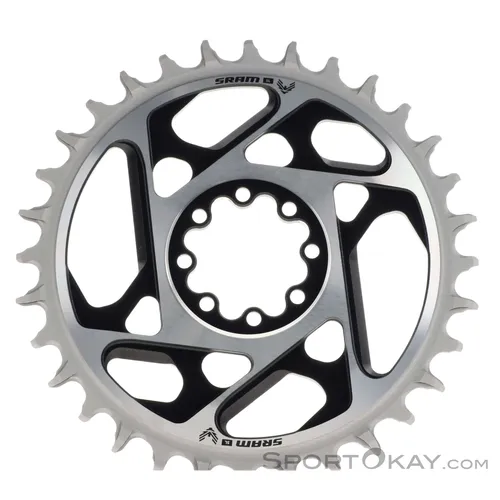 Sram Kettenblatt T-Type 12-f XXSL Eagle 38 Zähne - Kettenblatt aus hochwertigem Aluminium mit 3mm Offset, ideal für präzises Schalten und optimierte Leistung auf dem Trail.