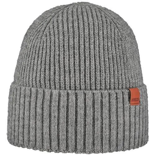 Areco Herren Alpaka Classic Mütze, grau, ONE Size - Mützen & Beanies, aus hochwertiger Alpaka-Wolle für angenehme Wärme und Stil im Winter